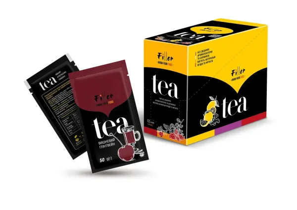 Концентрат чаю "Вишневий глінтвейн" 50г ТМ Filler food